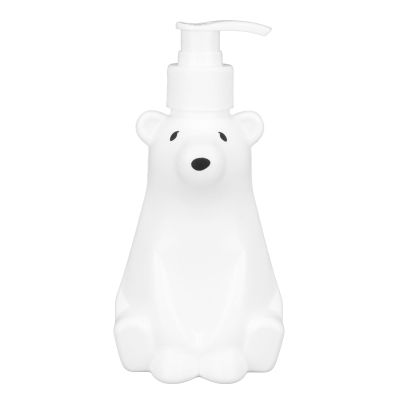 HEEPDD Shampoo Dispenser, Large-Capacity Shower Bottle, White Bear Style (Small