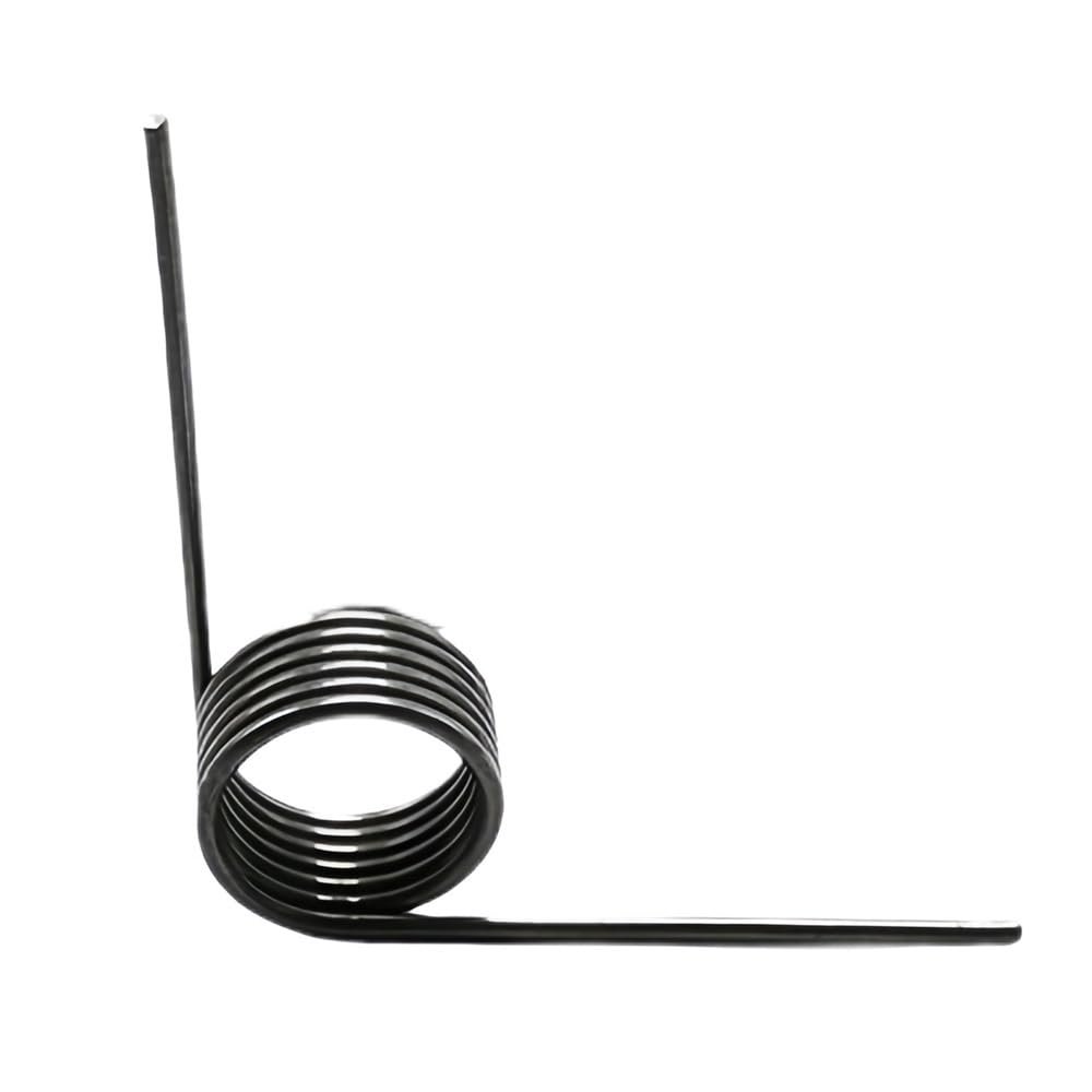 Straight Stainless Steel Torsion Springs, V-Shaped, Single-Knob, 1.5 mm Diameter, Right-Hand Wound, 2-Pack (16 mm × 6 × 90)
