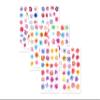 Colorful Flower Sticker Set view 1