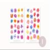 Colorful Flower Sticker Set view 2