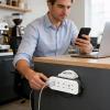 Woalopted Power Strip Holder with Suction Cup, No Drilling view 2