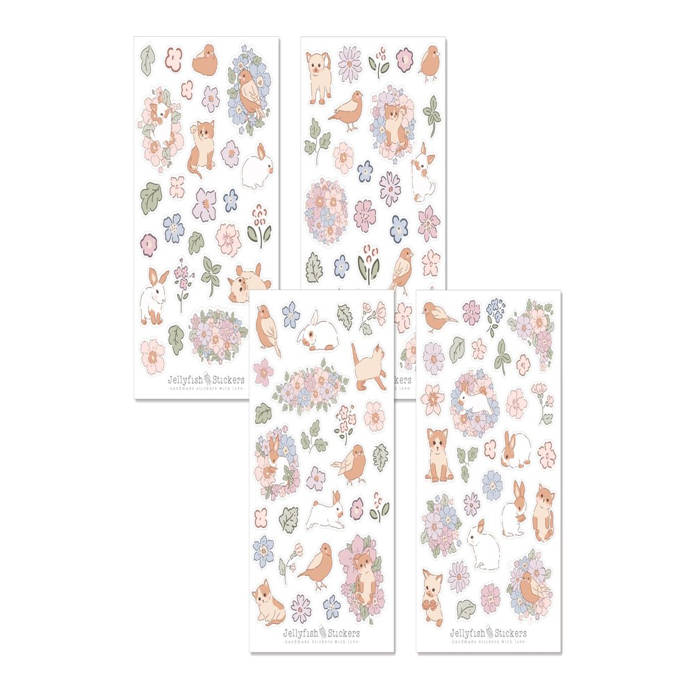 Flower Sticker Set