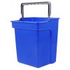 Blue 4L Plastic Mop Bucket with Handle for Water and Mops view 1