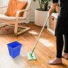 Blue 4L Plastic Mop Bucket with Handle for Water and Mops view 4