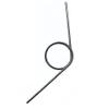 Straight Stainless Steel Torsion Springs, 65Mn Steel V-Shaped Left-Hand Torsion Springs, 1 mm Wire Diameter, Various Sizes, 10 Pieces (8 mm × 4 × 120°) view 1