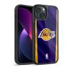Head Case Designs Official NBA Vertical Banner Los Angeles Lakers Gel Armour Case [Military-Grade Protection] for Apple iPhone 13 view 1