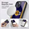Head Case Designs Official NBA Vertical Banner Los Angeles Lakers Gel Armour Case [Military-Grade Protection] for Apple iPhone 13 view 4