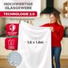 Fire Blanket 4-Pack, 1.6 x 1.8 m + Fire Extinguishing Spray 4-Pack, 750 ml - Fire Safety Set for Home, Kitchen & Car view 2