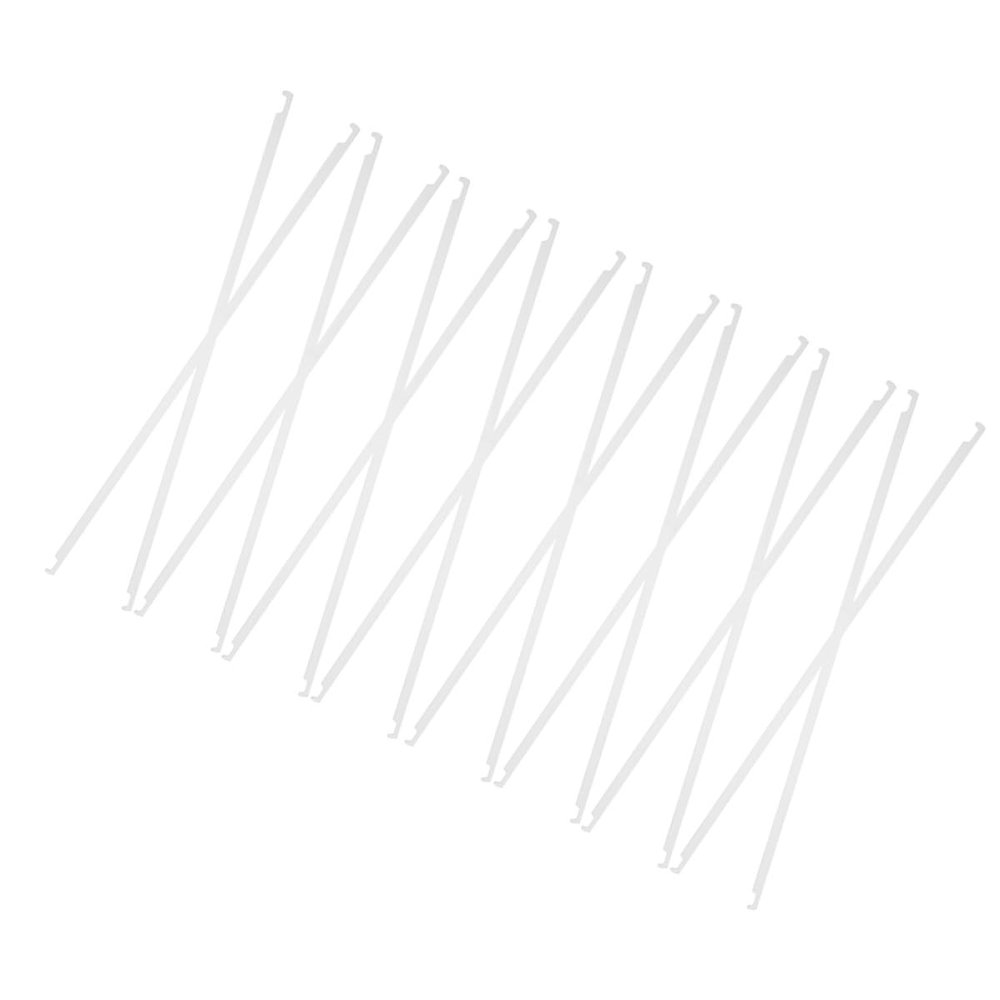 Abaodam 20-Piece Metal Hanging File Rails with Clips