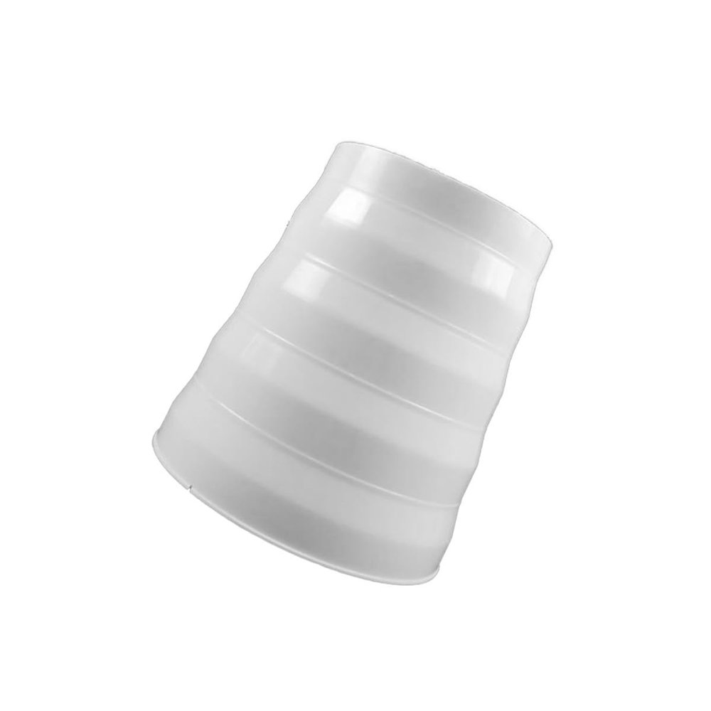 Artibetter 3-Pack White Plastic Exhaust Adapters, 140–180 mm