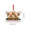 Fdit Personalized Wooden Christmas Ornament view 2