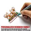 Fdit Personalized Wooden Christmas Ornament view 3