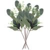 TOPPERFUN 5-Pack Realistic Artificial Silver Dollar Tree Branches view 1