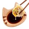 Cute Wooden Sauce Dishes - Reusable, Small for Dips & Desserts view 1