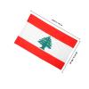 Ciieeo Lebanon Flag, Polyester, with Pole Sleeve, Lightweight and Portable Garden Flag for Outdoor Use view 2