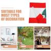 Ciieeo Lebanon Flag, Polyester, with Pole Sleeve, Lightweight and Portable Garden Flag for Outdoor Use view 3