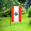 Ciieeo Lebanon Flag, Polyester, with Pole Sleeve, Lightweight and Portable Garden Flag for Outdoor Use view 4