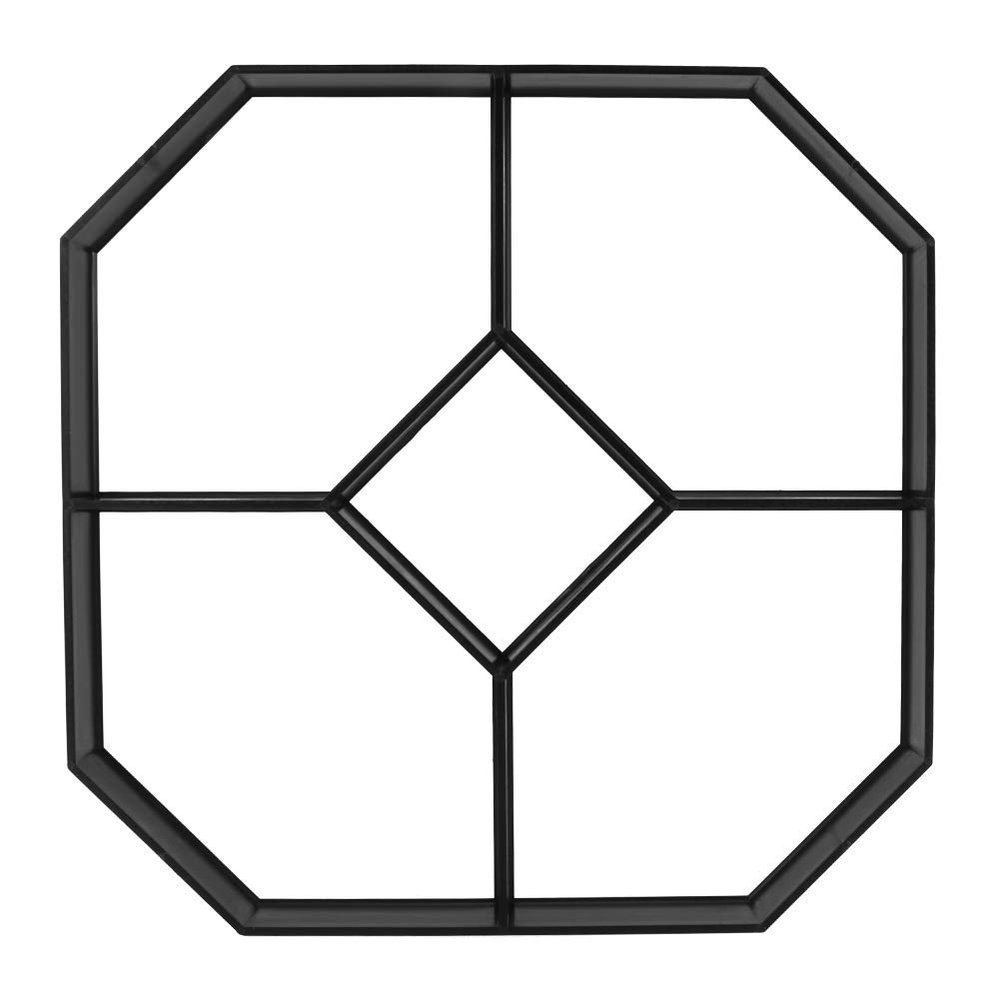 Hexagonal Concrete Paving Mold for DIY Garden Walkways