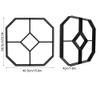 Hexagonal Concrete Paving Mold for DIY Garden Walkways view 4