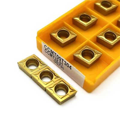 10-Piece CNC Carbide Turning Tool Set, CCMT09T304/CCMT09T308