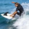 Portable Hydrodynamic Universal Surfboard Fin with Base view 2