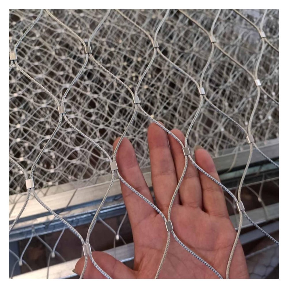 304 Stainless Steel Climbing Plant Net, 1 x 20 m