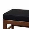 Bench Cushion with Non-Slip Bottom, Removable Washable Cover, 110 x 45 x 5 cm, No. 08 view 1