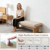 Bench Cushion with Non-Slip Bottom, Removable Washable Cover, 110 x 45 x 5 cm, No. 08 view 4
