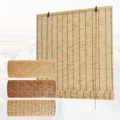 Weatherproof Bamboo Roller Shade