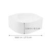 ASAKKURA 50 Disposable Chef Hats, White Paper, Retro Style view 2