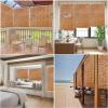 LXODOVZD Bamboo Roller Shade view 4