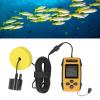 Jeanoko Portable Ultrasonic Fish Finder with LCD Display for Kayak and Offshore Fishing, 200 kHz Sonar Sensor Underwater Depth Finder for 45 Hours, ABS Detector view 4