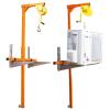 Portable Air Conditioner Crane Lifting Bracket, Hand-Crank Repair Tool for HVAC Installation and Maintenance view 1