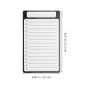 Hoement Magnetic Refrigerator Notepad with Extra-Strong Magnets view 2