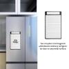 Hoement Magnetic Refrigerator Notepad with Extra-Strong Magnets view 3