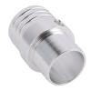 BONKZEBU Silver 1-1/2–3/4 in. Metal Hose Barb Coupling Adapter, Heat Exchanger Repair Fitting for Camaro 1500 view 1