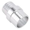 BONKZEBU Silver 1-1/2–3/4 in. Metal Hose Barb Coupling Adapter, Heat Exchanger Repair Fitting for Camaro 1500 view 2