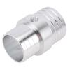BONKZEBU Silver 1-1/2–3/4 in. Metal Hose Barb Coupling Adapter, Heat Exchanger Repair Fitting for Camaro 1500 view 4