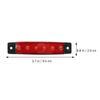 MOBUTOFU Boat Interior Lights, 6-Pack 12V LED Navigation Lights view 2