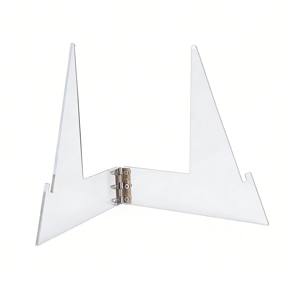BAOFUYA Championship Belt Stand, Foldable Acrylic Holder for Boxing and Wrestling