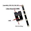 LICAEVEY PCIe 4.0 M.2 A+E Key to M Key NVMe Extension Adapter with Bracket, Supports 2280 SSDs view 3