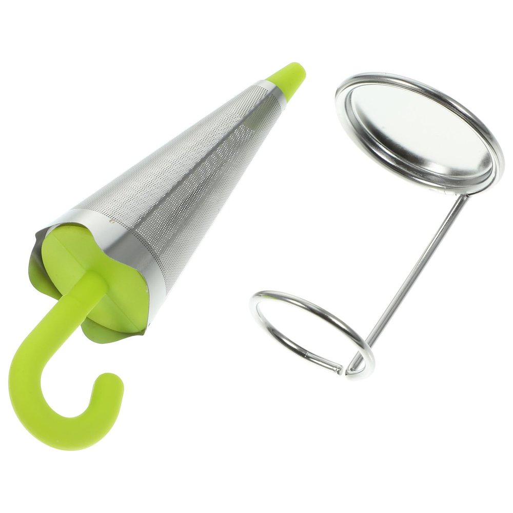 SHINEOFI Reusable Stainless Steel Tea Filter Set