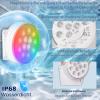 2-Pack Underwater LED Pool Lights with Remote view 4