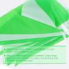 COMOOKA 20M Green and White Outdoor Pennant Banner, 40 Flags view 3