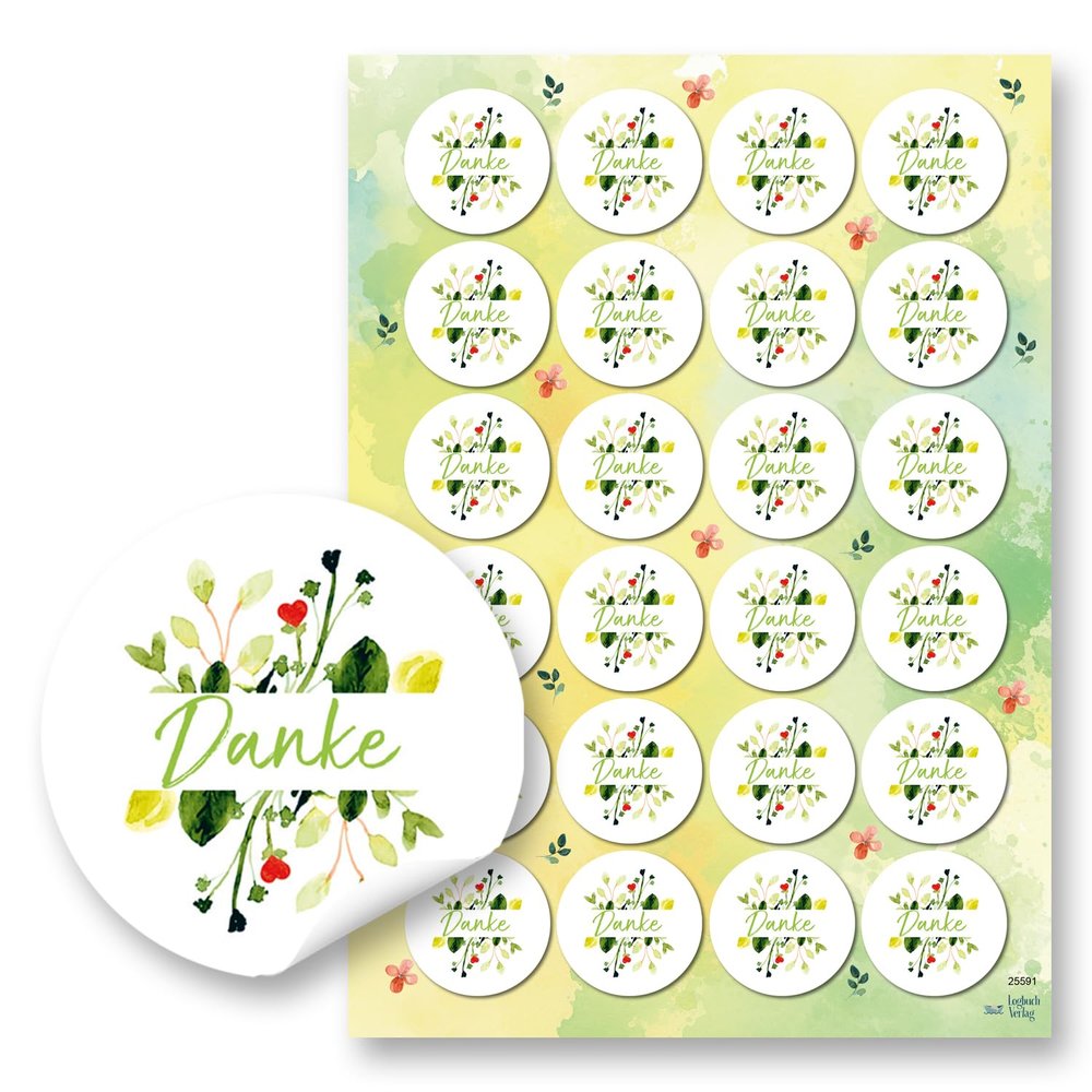 "Thank You" Sticker Set