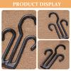 LALAFINA 50-Piece Plastic Hanging Shoe Holders view 3