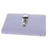Purple Money-Saving Binder with Lock, Multifunctional Savings Book view 1