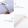 Purple Money-Saving Binder with Lock, Multifunctional Savings Book view 3