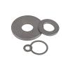 304 Stainless Steel Flat Washers for Screws, M3–M20 (50 pcs M6 × 12 × 0.5) view 3