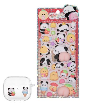 3D Panda Butt Stickers for Phone Cases